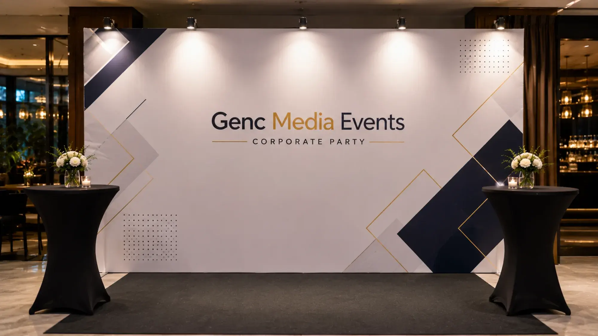 Bakü'de Brandwall, Press Wall ve Foto Alanı — 3