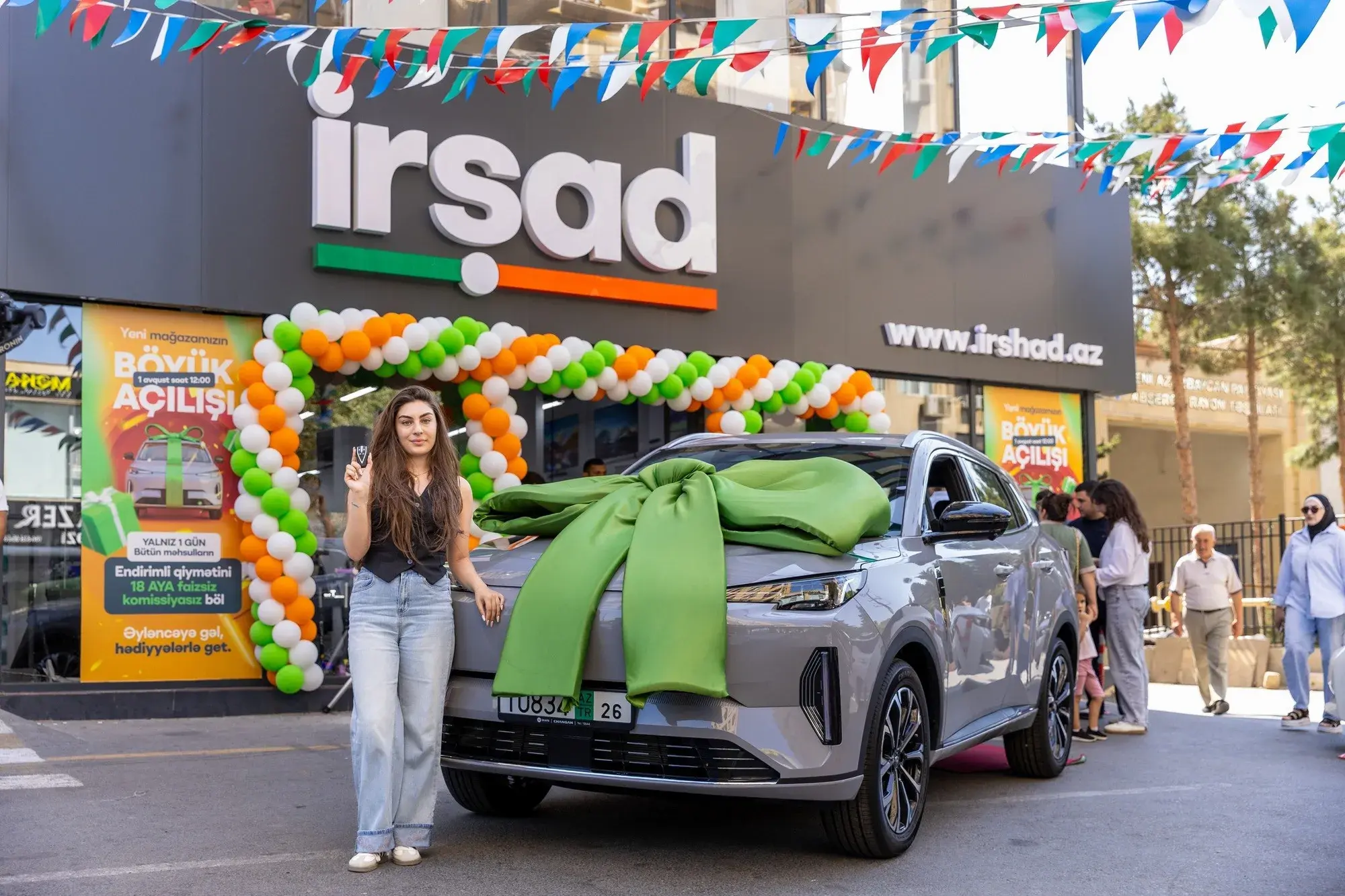 İrshad Electronics — Mağaza Açılışı